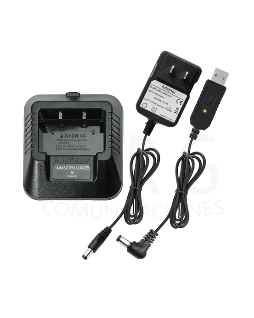 Base cargador para radio Baofeng UV-5R