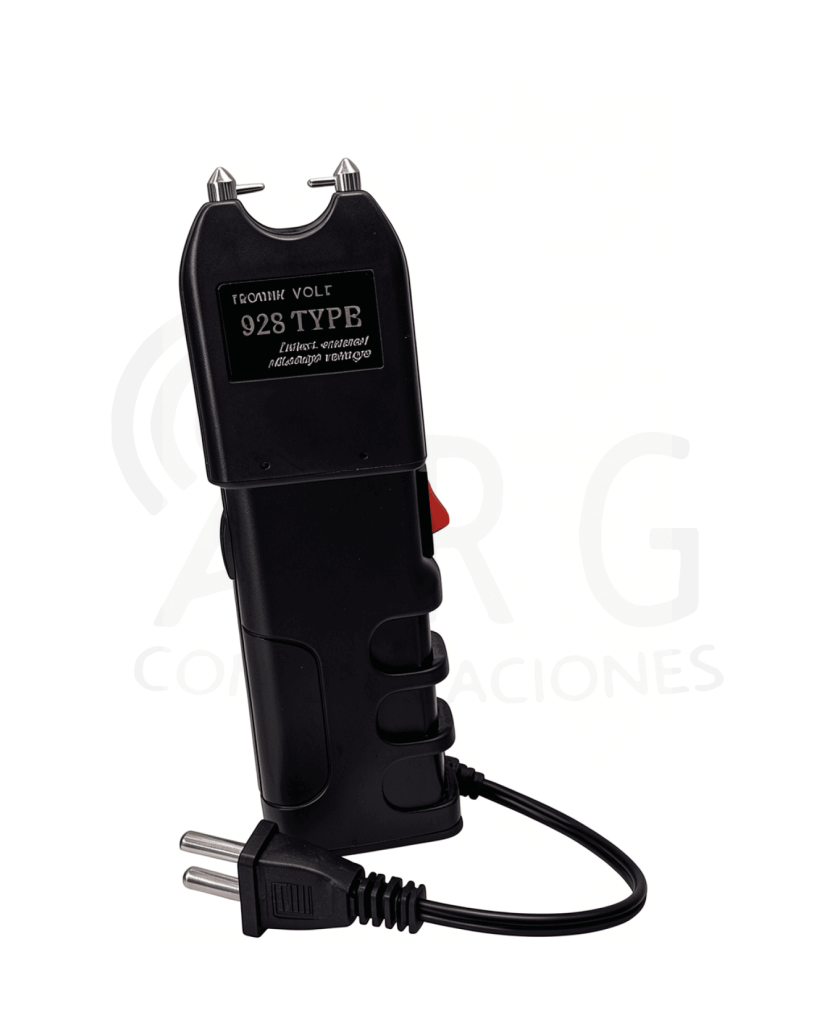 Dispositivo de electrochoque recargable