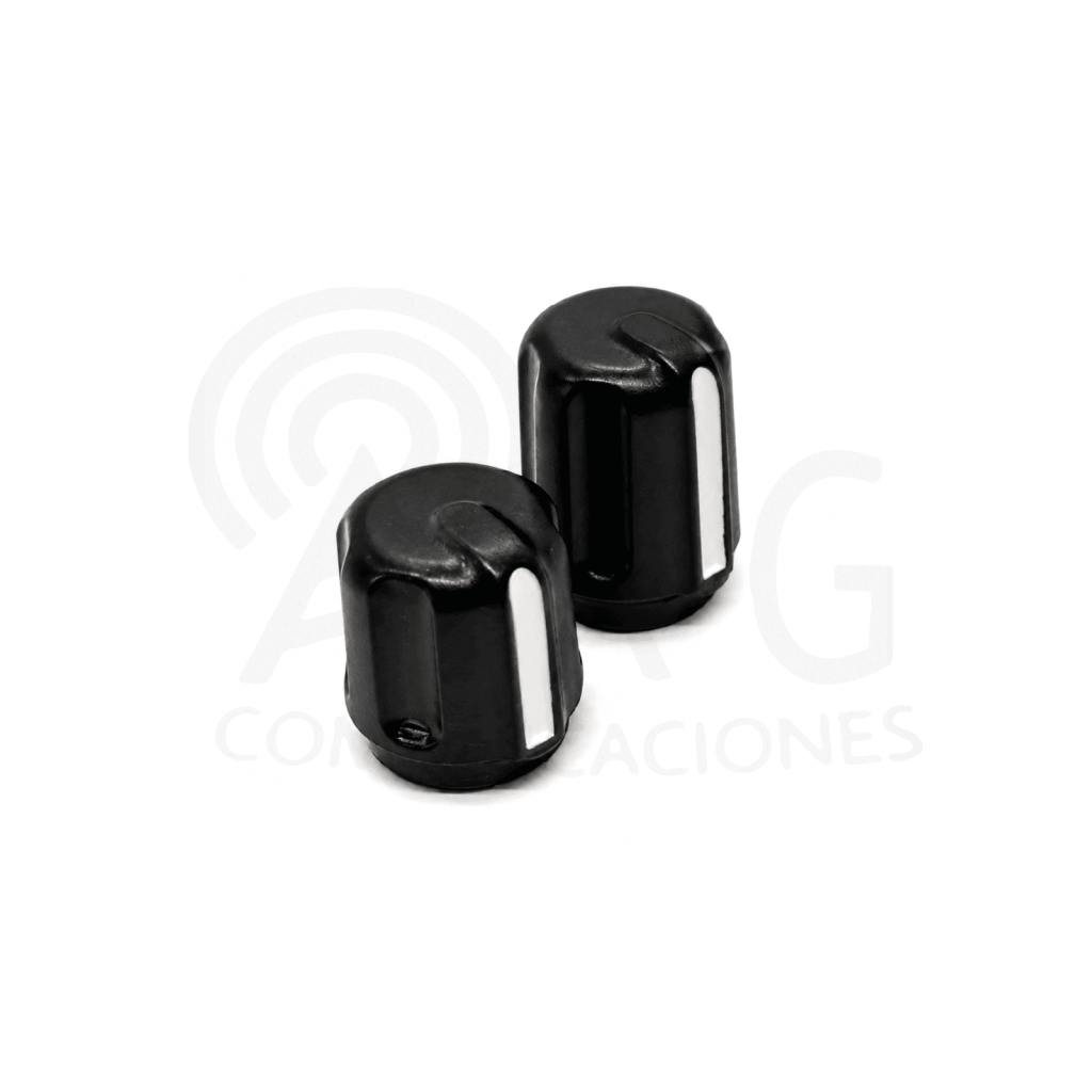Repuesto duo perillas m618 para radio de comunicación